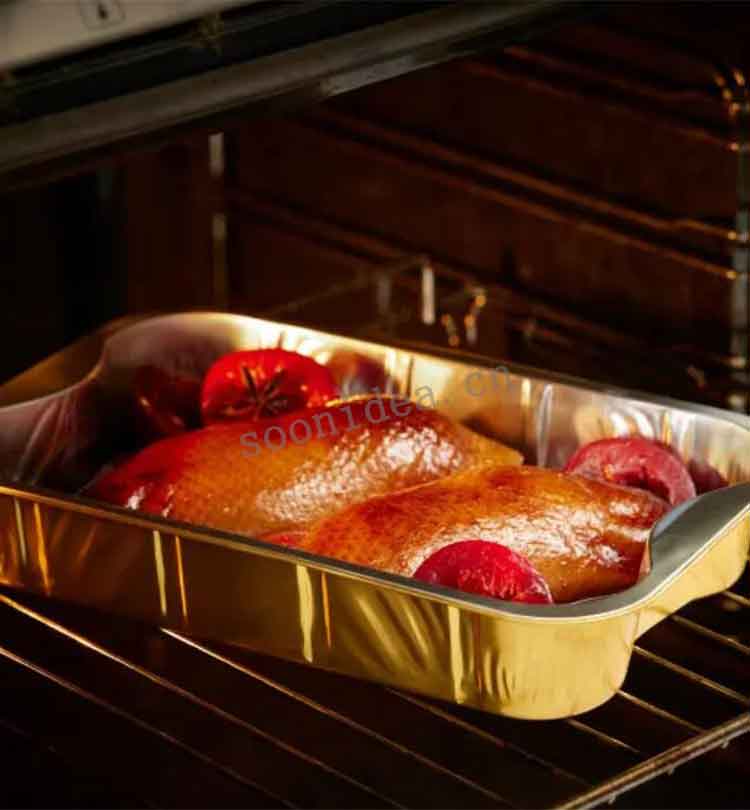 Aluminum foil containers are widely used in daily life 