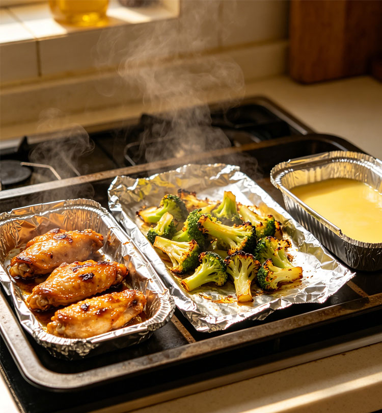 Cooking & Meal Prep with Aluminum Foil Containers